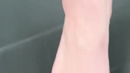 Walking on Treadmill