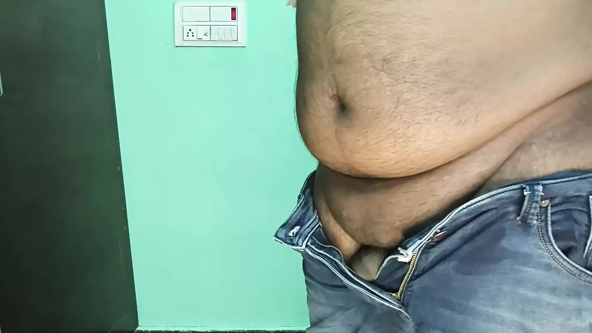 Removing my jeans pant for showing My Ass
