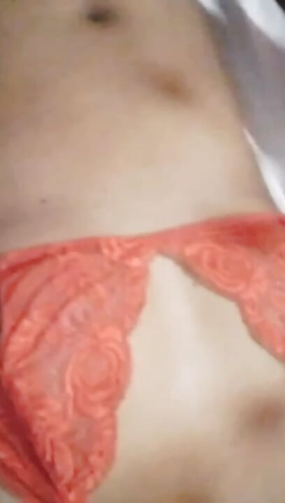 Romantic Indian girl in bed at night