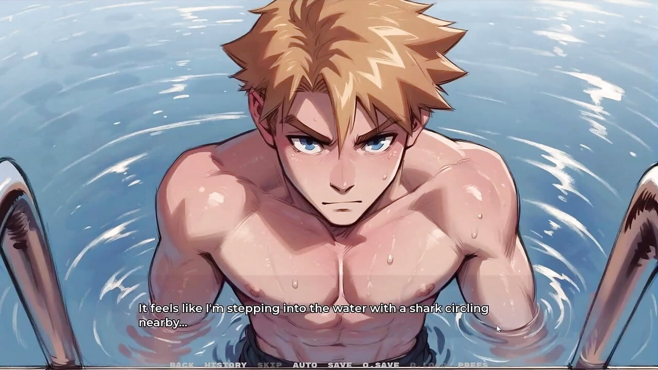 Moja nowa dziewczyna [ Tabu Hentai ] Odc. 52 Masuję sąsiadów na oczach mojej teściowej w basenie!