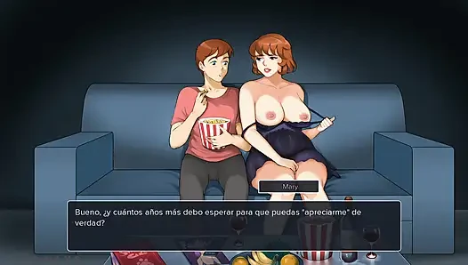 Meine stiefmutter lädt mich ein, einen film mit ihr zu gucken, um mich am ende zu ficken - Milfs Plaza