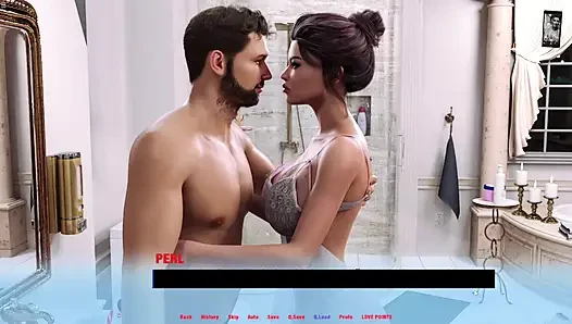 Stepmom Seduce Stepson In Bathroom And Giving Deepthroat Blowjob