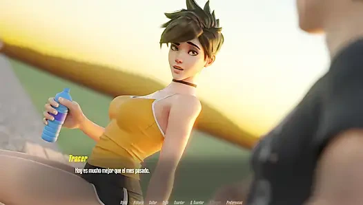 Overwatch XXX - Vagina Pelacak Sialan dari Overwatch - Rute Pelacak