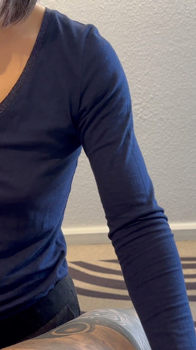 Young female dog crossed at the hotel, spits on my cock and sucks me until I squirt to swallow everything | Clip 1