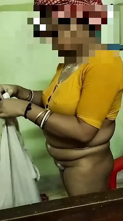 Bengali Boudi Dress Changing Recorded by hubby 1
