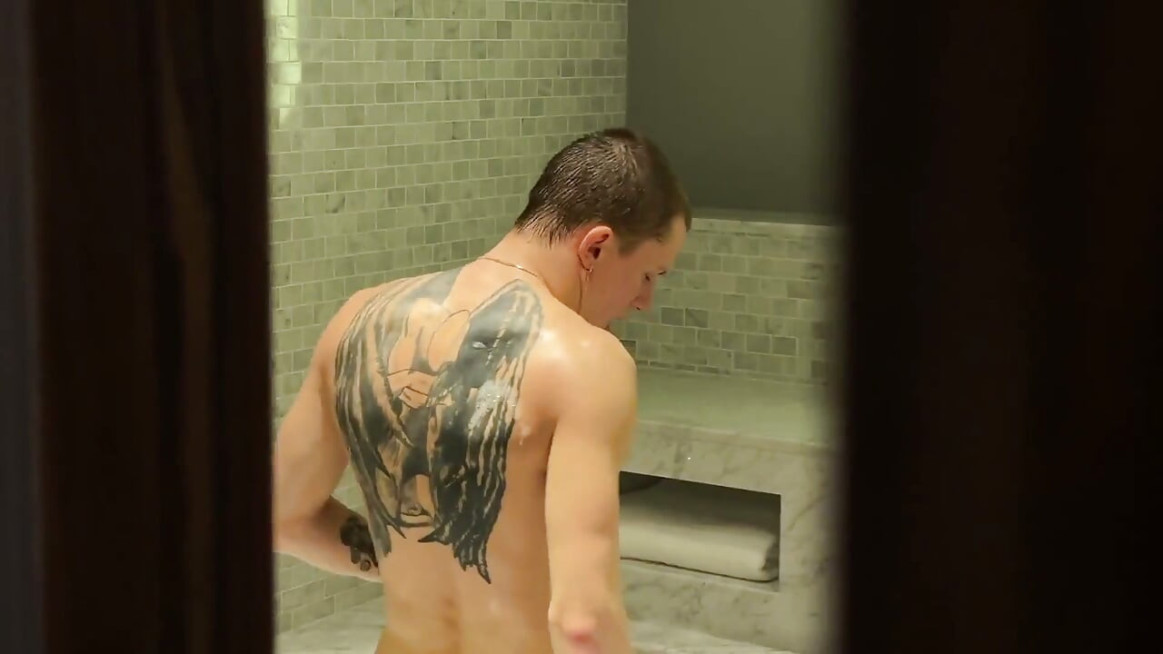 Excited When He Saw His Naked Stepcousin in the Bathroom and Fucked Him