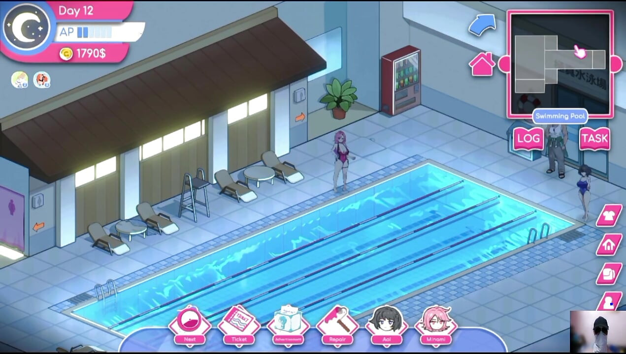 EP-2 "Jouabilité holic des sauveteurs ! JEU HENTAI NTR ! J’ai donné des cours de natation privés à ma copine infidèle !