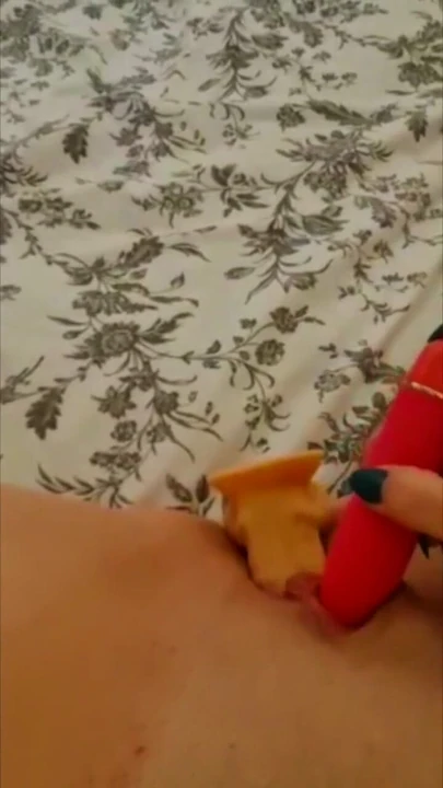 Iconic moment from "Double Dildo Penetration For Swiss Teen 18"