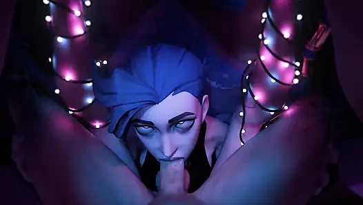 Cewek hot rambut biru ini dientot habis-habisan sampai dicrot di muka!