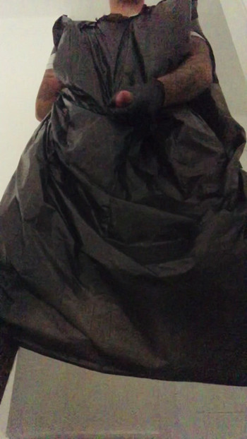 Playing with my hard cock  while thinking about a hot lady