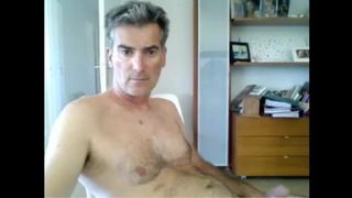 french step dad strips down and cums