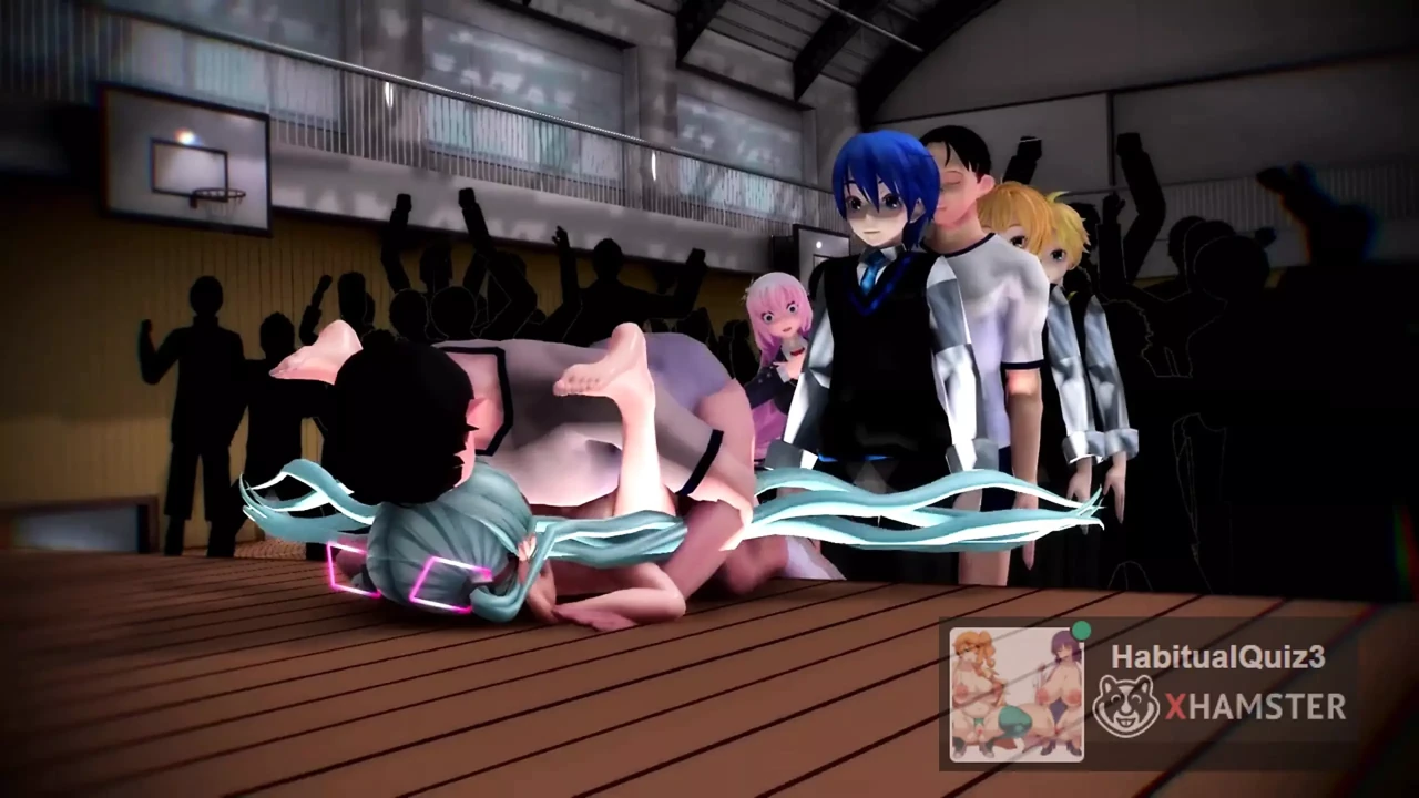 mmd r18  Miku Hibikase Hibikase Sex Dance r-18 ntr fuck the big tits big ass milf ahegao cosplayer baber
