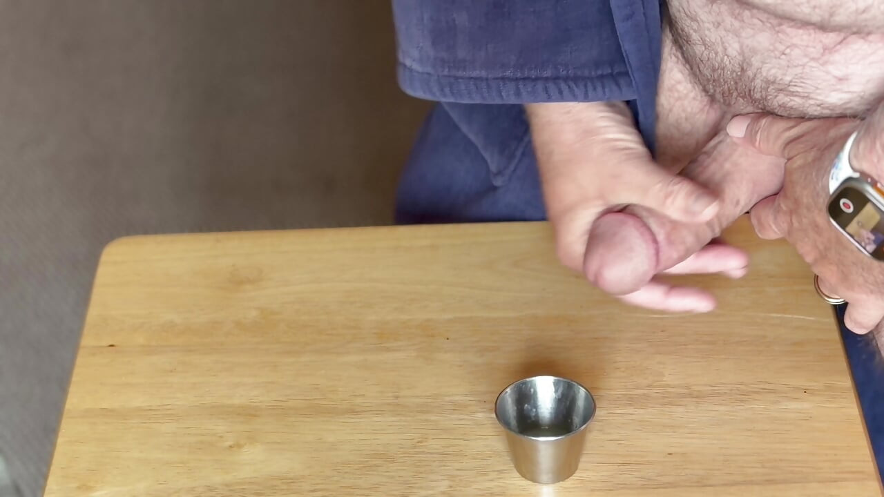 Collecting loads of cum for cumplay