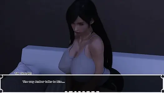Tifa's Dark Heaven: Seks threesome bareng tifa yang nggak setia sama besar pria kulit hitam - episode 19