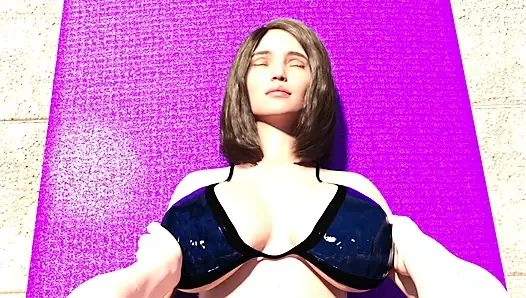 Matias Caught Alfred Massaging His Stepmom Big Boobs On Swimming Pool