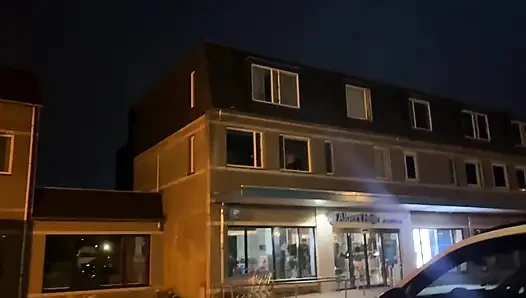 Public Jerk off in Front of a Nurse From the Resthouse