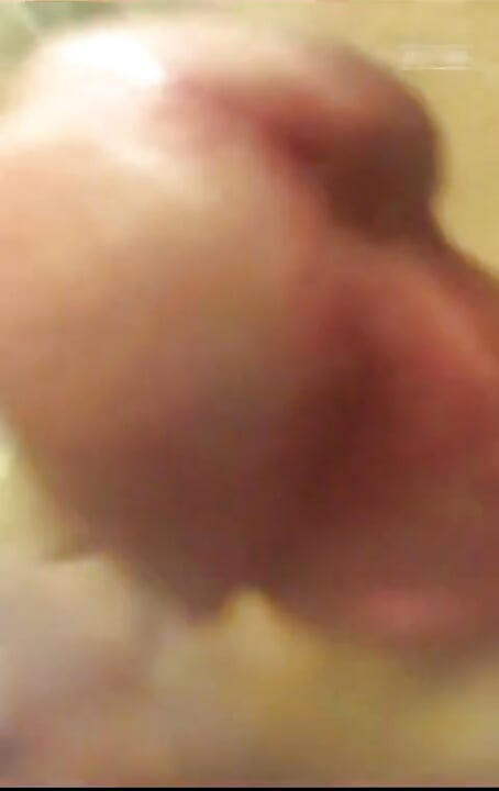 Cock Pumped & Filling the 8 Inch Tube Close up