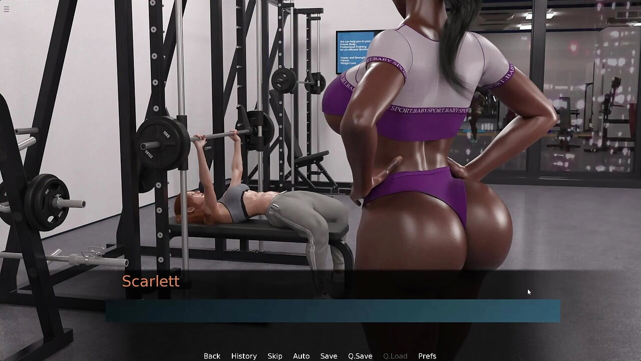Shemale Girl Fucking BBW Black Girl Pussy In Gym Bathroom
