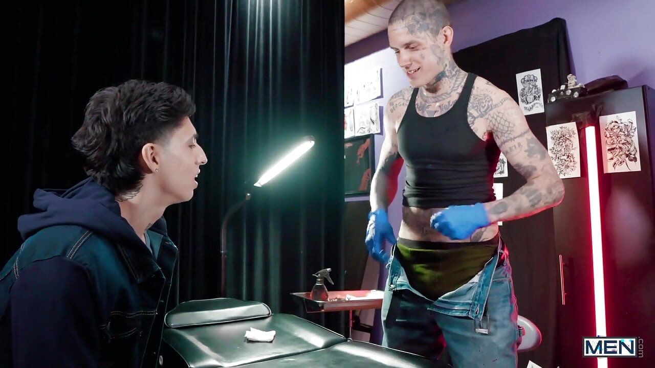 Men- Inked in Cum - Angel Elias, Ethan