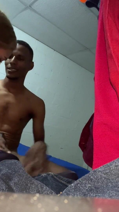 I take the virginity of my black Christian friend surprises with his big cock, hitting me hard in the vagina | Clip 1