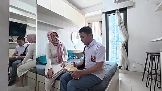 The stressed student got unexpected happiness from his teacher