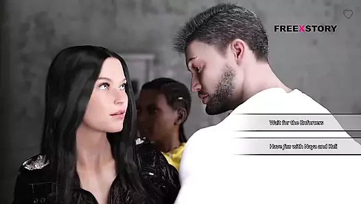 The Seven Realms - Atlas Fuck Naya and Kali in Standing Position - Three...