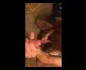 Sucking dick cum in mouth 2