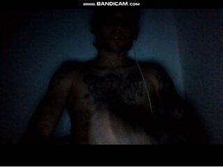 Satanic Webcam Sexy Tattooed Model 913