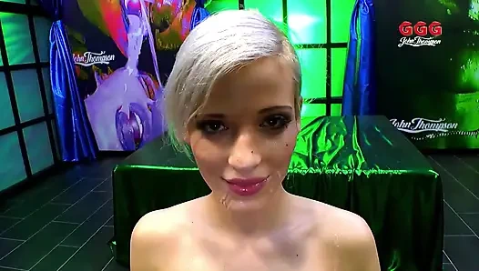 Ggg John Thompson - Blonde Sperm Addict Wild Fuck Fest