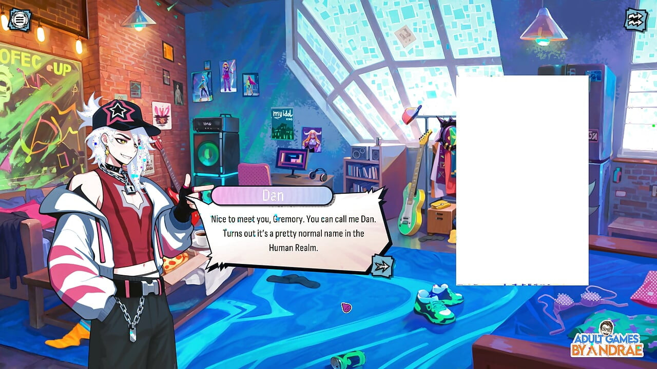 Gameplay seks-pop si pemburu iblis bagian 1 - lilian menikmati kontolnya yang keras