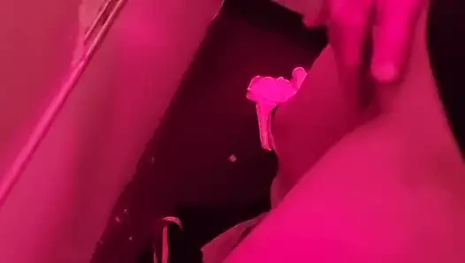 Another gloryhole stranger for wife's tight pussy