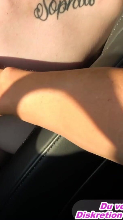 Blowjob in taxi with a German amateur teen | Clip 2