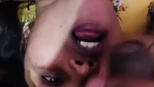 Lambe samay bad pati se gand marwai aur lund ki pani pi