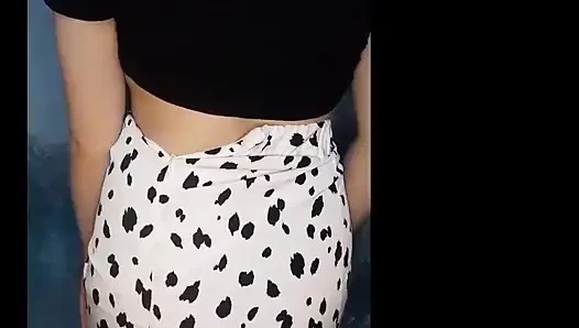 Köylü kız erkek arkadaşına bacol gönderiyor