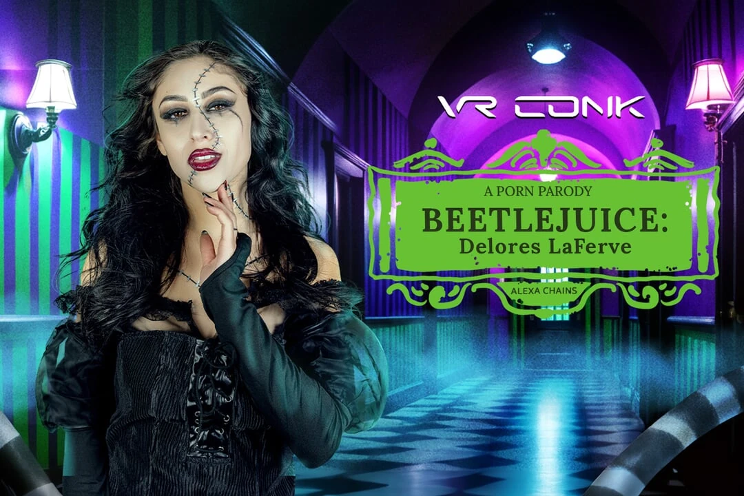 VRCosplayX Alexa Chains As Demon Delores LaFerve Uses Your Cock And Strain Every Drop From It