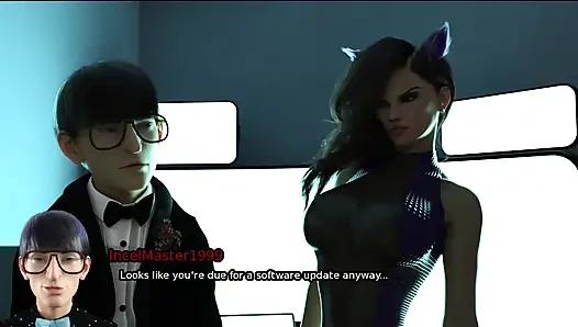 Seks robotu, baloya gidiyor