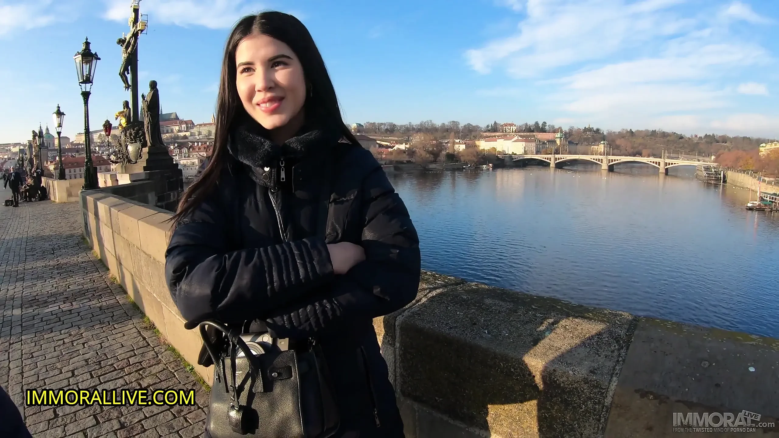Pregnant stepdaughter takes out her competition on Christmas! Jennifer Mendez part 1 of 2