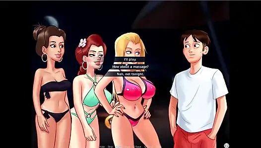 Summertime saga - Eva had her baby ... Johannes fucked Maria while tony was there