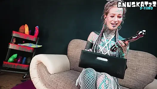 Permainan prolaps solo silver anal ekstrem