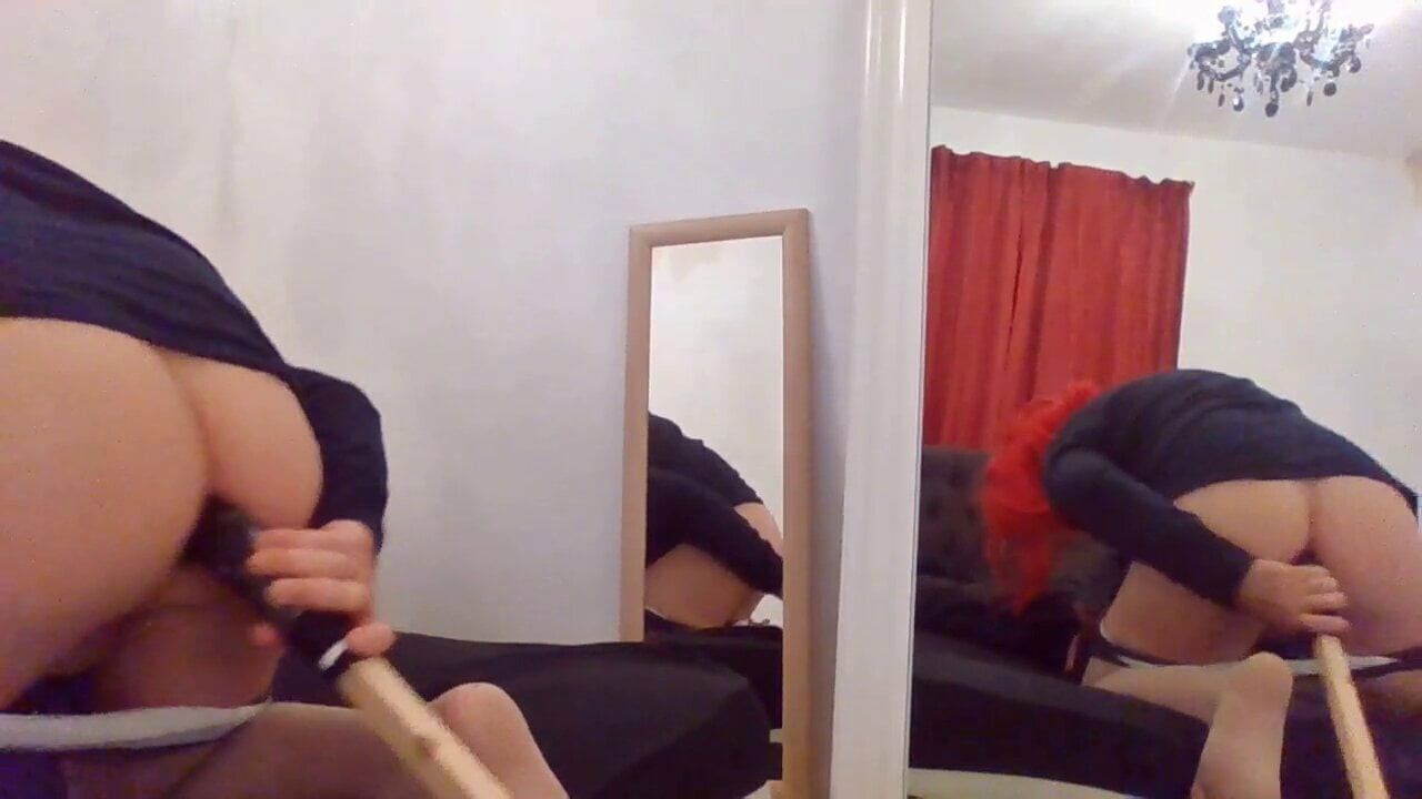 CDcow with large dildo
