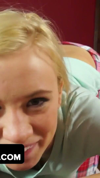 DadCrush - Pretty Assed Busty Girl Takes Huge Creampie Deep Inside Her Juicy Pussy From Stepdaddy | Clip 1