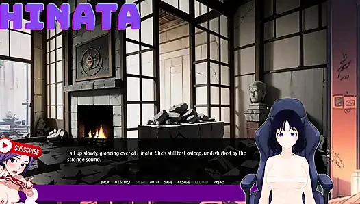 I spy on HINATA NAKED. Shinobi Secrets part 2
