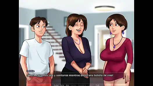 Ich gehe in das bett meiner stiefmutter und wir machen am ende liebe - summertime saga