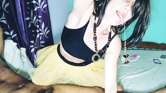 Nasty Horny Slut Making Interracial Love
