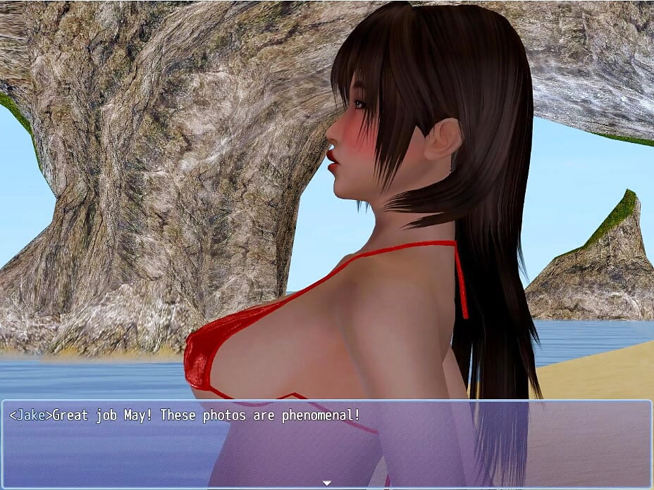 Coming of Ages - gameplay - roleplay - photoshoot 5 - in beach