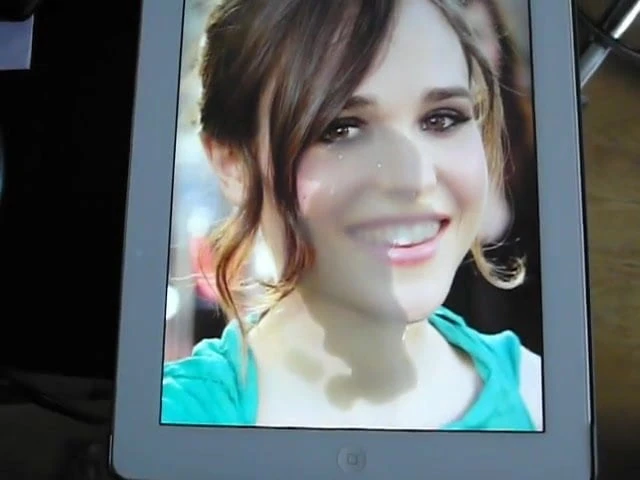 Ellen Page cumtribute - february 2014