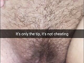 It’s not cheating, he just rubs my clit with a tip – Milky Mari
