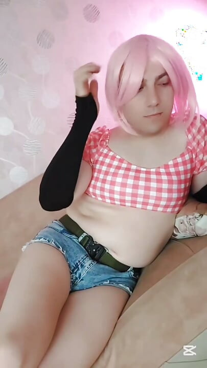 Pretty Slutty Femboy Cowgirl Sissy Kitty