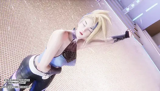 MMD  Aespa - Drama - Akali Sexy Kpop Dance League of Legends Hentai Uncensored 4K 60FPS