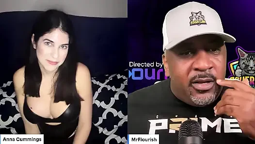 Mrflourish подкаст Утро после с приглашенной взрослой звездой Анна Каммингс